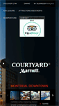Mobile Screenshot of courtyardmarriottmontreal.com